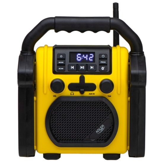 Imagine RADIO PORTABIL IPX54 BT, AUX AD 1911 ADLER