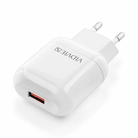 Imagine INCARCATOR RETEA USB 2400MA VIDVIE