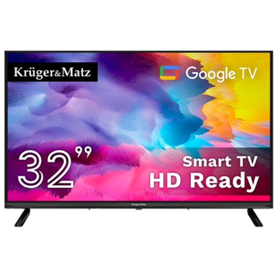 Imagine GOOGLE SMART TV 32 INCH 81CM H265 HEVC KRUGER&MATZ