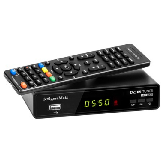 Imagine TUNER DVB-T2 H.265 HEVC KRUGER&MATZ