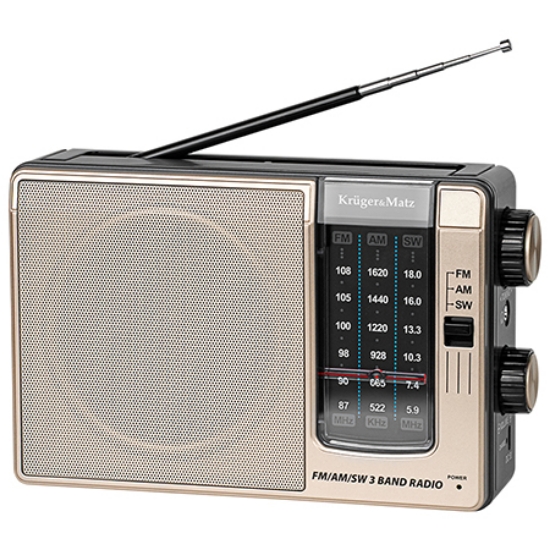 Imagine RADIO PORTABIL ANALOG KRUGER&MATZ