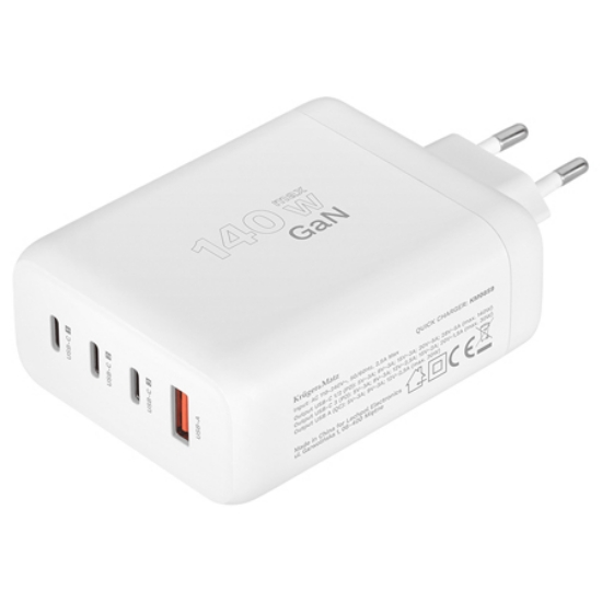 Imagine INCARCATOR RETEA PD 3.1 QC 3.0 GAN 140W KRUGER&MATZ