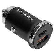 Imagine INCARCATOR AUTO USB / TYPE C QC PD 30W KRUGER&MATZ