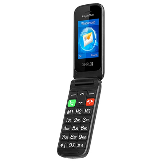 Imagine TELEFON GSM SENIORI BUTON SOS 930 KRUGER&MATZ