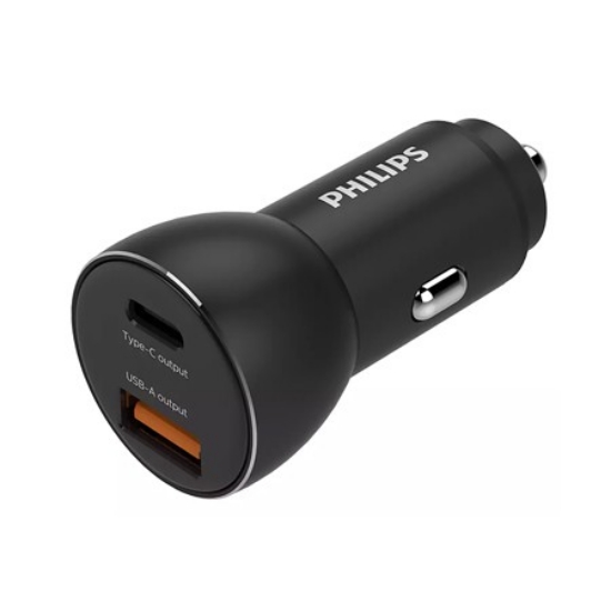 Imagine INCARCATOR AUTO USB -A SI USB TYPE C PHILIPS