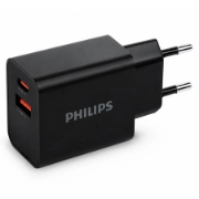 Imagine ALIMENTATOR RETEA USB-A + USB C PD 20W PHILIPS