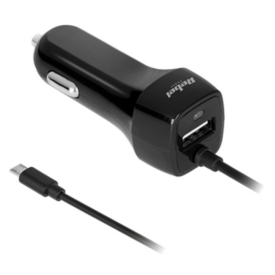 Imagine INCARCATOR AUTO MICRO USB 2100MA REBEL
