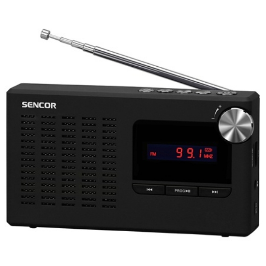 Imagine RADIO PORTABIL PLL FM SLOT MICRO SD SENCOR