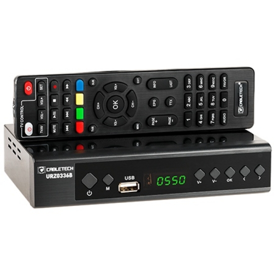 Imagine TUNER DIGITAL TERESTRU / CABLU DVB-T2/C H.265 CABLETECH