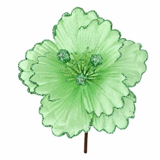 Imagine FLOARE DECORATIVA DE CRACIUN 27X17CM SYSDH-A3025279
