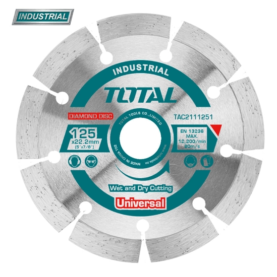 Imagine TOTAL - DISC DEBITARE BETON - 125MM (INDUSTRIAL)
