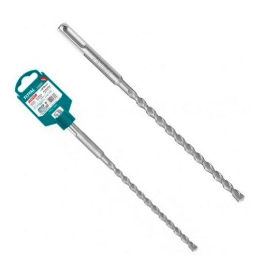 Imagine TOTAL - BURGHIU CU PRINDERE SDS PLUS - CAP CRUCE  - 14X210MM (INDUSTRIAL)