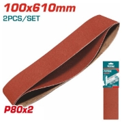 Imagine TOTAL - SET 2 BUC HARTIE ABRAZIVA PENTRU SLEFUITOR 100x610mm, P80