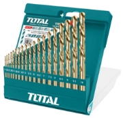 Imagine TOTAL - SET BURGHIE PENTRU METAL HSS: 19 BUC