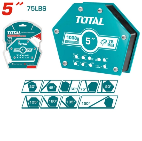 Imagine TOTAL - COLTARE MAGNETICE PENTRU SUDURA 5" 30-150