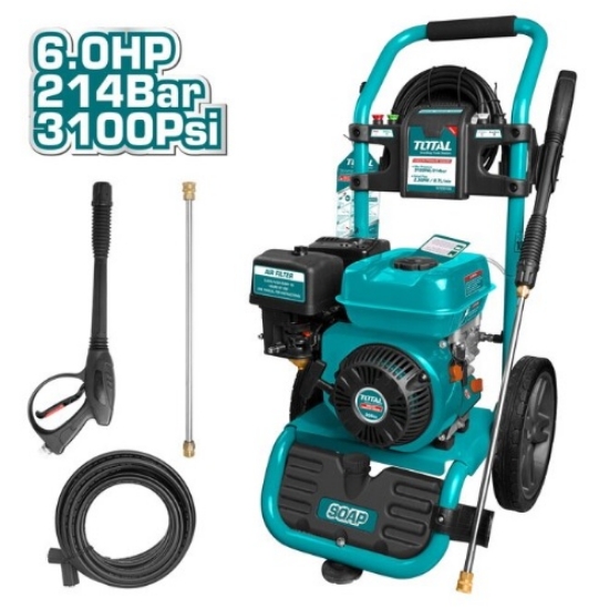 Imagine TOTAL - APARAT DE SPALAT CU PRESIUNE PE BENZINA 208cc, 6.0CP