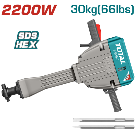 Imagine TOTAL - CIOCAN DEMOLATOR - 75J - 2200W (INDUSTRIAL)