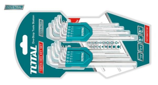Imagine TOTAL - SET 18 CHEI IMBUS HEX&TORX (INDUSTRIAL)