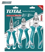 Imagine TOTAL - SET CLESTI 3 BUC - 8 " PATENT UNIVERSAL, 6 " CLESTE CU VARF ASCUTIT, 6 " CLESTE TAIETOR - CR
