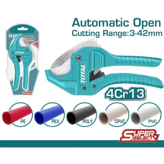 Imagine TOTAL - CLESTE PENTRU TAIAT TEVI - 193MM - 3-42MM