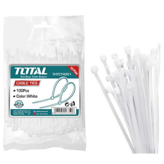 Imagine TOTAL - COLIERE DE PLASTIC - 100BUC - 7.2X400MM NYLON 66