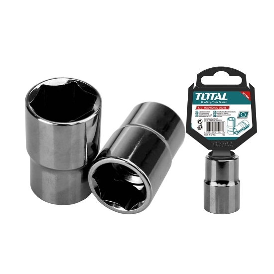 Imagine TOTAL - CHEIE TUBULARA - 1/2", 21MM (INDUSTRIAL)