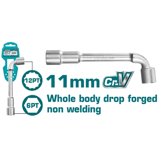 Imagine TOTAL - CHEIE TUBULARA TIP L - 11MM (INDUSTRIAL)