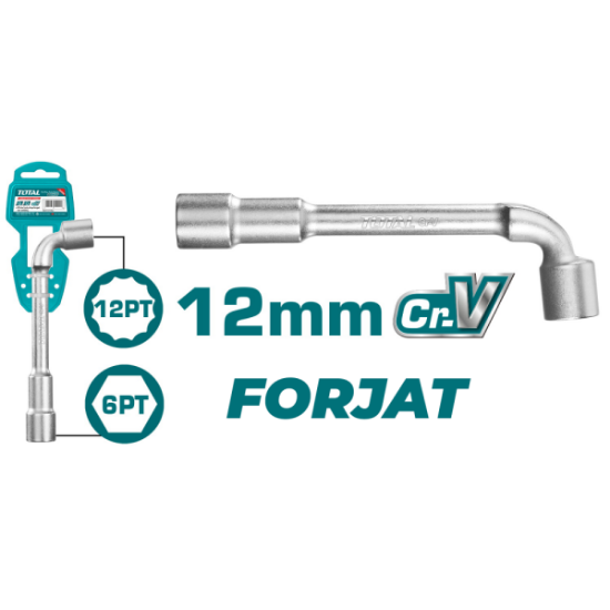 Imagine TOTAL - CHEIE TUBULARA TIP L - 12MM (INDUSTRIAL)