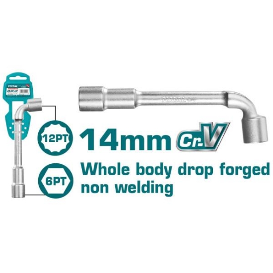 Imagine TOTAL - CHEIE TUBULARA TIP L - 14MM (INDUSTRIAL)