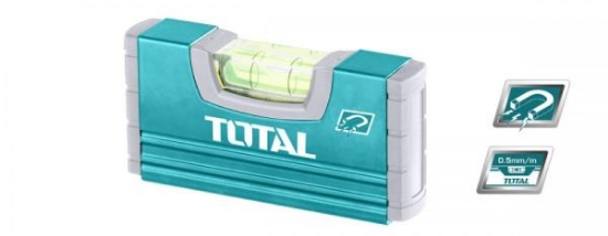 Imagine TOTAL - NIVELA MAGNETICA CU BULA - 10CM - PRECIZIE 0.5MM (INDUSTRIAL)