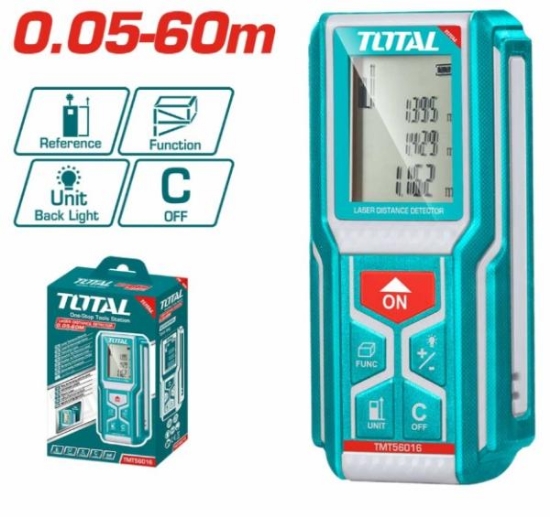 Imagine TOTAL - APARAT LASER PENTRU MASURARE DISTANTA, INTERVAL DE MASURE 0.05-60m