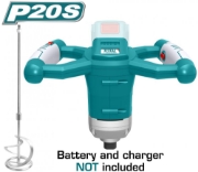 Imagine TOTAL - MIXER MORTAR - M14 - LI-ION - 20V