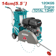Imagine TOTAL - MASINA DE DEBITAT BETON/ASFALT 13CP, 120KG, ADANCIME MAX 14CM, DIAMETRU DISC 30-45 CM