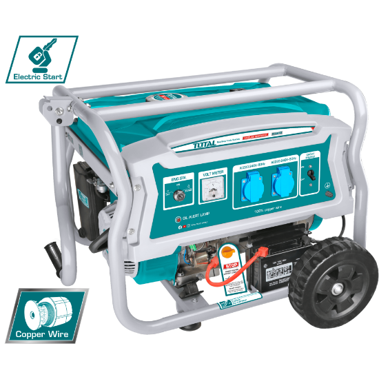 Imagine TOTAL - GENERATOR BENZINA - 3500W