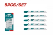 Imagine TOTAL - SET LAME FIERASTRAU PENDULAR PENTRU METAL 76MM - 5 BUC