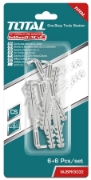 Imagine TOTAL - SET DIBLURI CU SURUBURI TIP L 5.0X50MM - DIBLU - 8X40MM - 6BUC