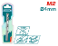 Imagine TOTAL - BURGHIU PENTRU METAL M2 HSS - 4MM