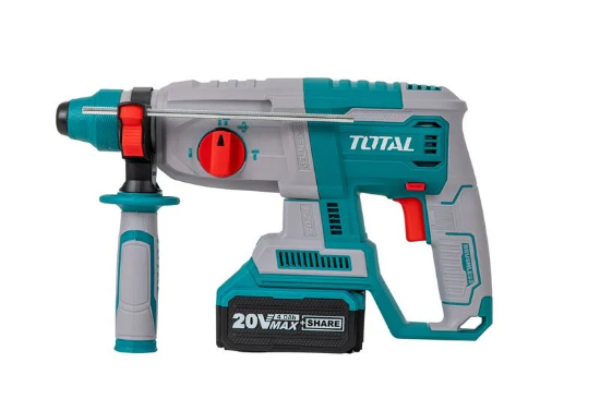 Imagine TOTAL - CIOCAN ROTOPERCUTOR -2,5J 20V LI-ION (INCLUDE ACUMULATOR SI INCARCATOR)