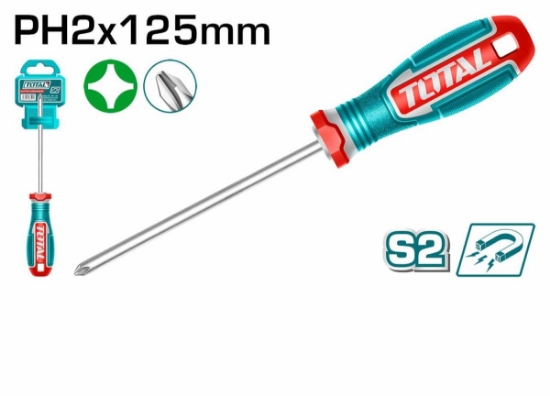 Imagine TOTAL - SURUBELNITA PHILLIPS- PH2 - 6.0MM - 125MM -(INDUSTRIAL)