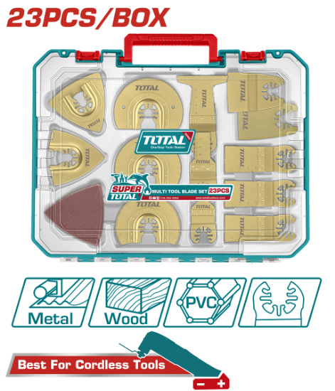Imagine TOTAL - SET 23 PIESE ACCESORII MULTIFUNCTIONAL