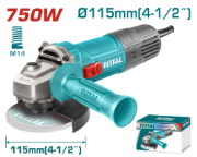 Imagine TOTAL - POLIZOR UNGHIULAR - 115MM - 750W (INDUSTRIAL)
