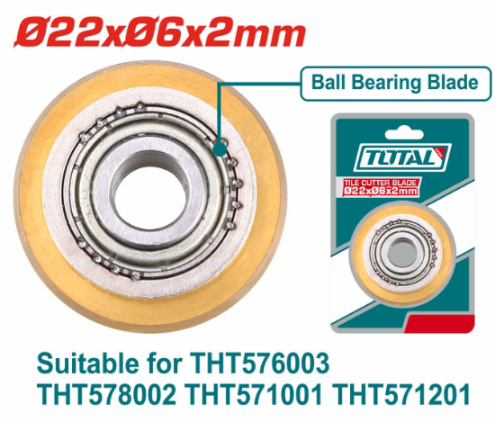Imagine TOTAL - LAMA TAIERE - CARBID TUNGSTEN - CU RULMENT - COMPATIBIL CU THT576003  THT578002 THT571001  T