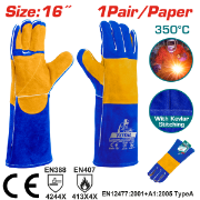 Imagine TOTAL - MANUSI DE PROTECTIE - SUDOR - PIELE - MARIME 16