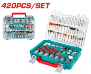 Imagine TOTAL - SET 420 ACCESORII PENTRU MINI POLIZOR