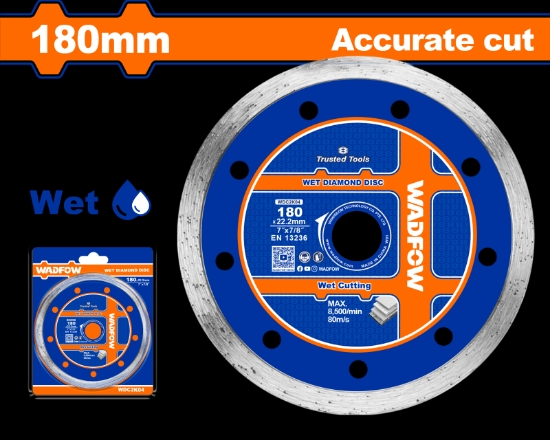 Imagine WADFOW - DISC DIAMANTAT CONTINUU - CERAMICA - UMED - 180MM