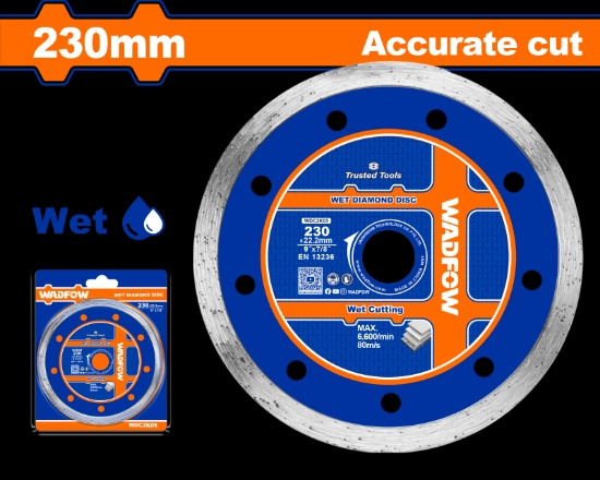 Imagine WADFOW - DISC DIAMANTAT CONTINUU - CERAMICA - UMED - 230MM