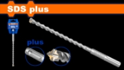 Imagine WADFOW - BURGHIU CU PRINDERE SDS PLUS - CAP CRUCE  - 8X160MM