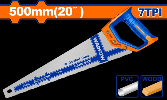 Imagine WADFOW - FIERASTRAU PENTRU LEMN - 500MM / 20" - 7TPI