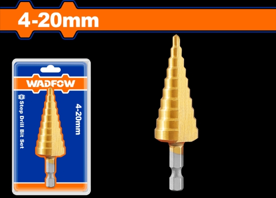 Imagine WADFOW - BURGHIU CONIC IN TREPTE 4-20MM PAS 2MM