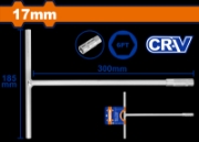 Imagine WADFOW - CHEIE TUBULARA CU MANER IN T - 17MM, 200X310MM